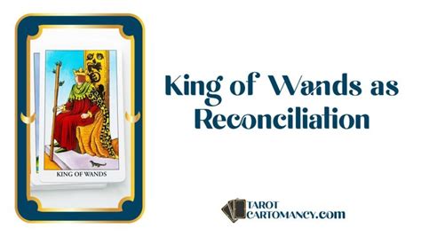 It encourages tapping into your inner fire and confidently pursuing your ambitions. . King of wands reconciliation